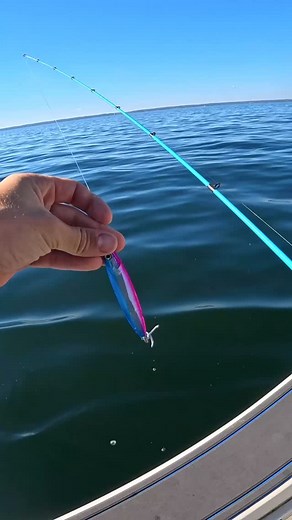 Stripers love the Carnada Flutter Jig! This lure has been the ticket for fish that are hugging bottom and not actively feeding. You definitely want to have metal jigs in your tackle box when fishing for stripers during the fall and winter! My jigging setup has been an @okumafishingusa SRT Inshore Elite 7’ medium fast paired with an Inspira 4000 spinning reel. A great combo for fishing the bay! #fishing #striperfishing #stripedbassfishing #stripedbass #chesapeakebay #chesapeakebayfishing #marylan