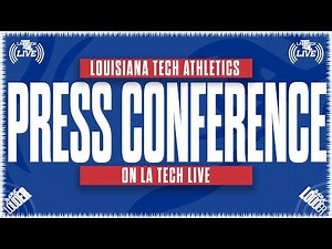 LA TECH LIVE | MBB PostGame Presser vs Sam Houston St 2.7.26
