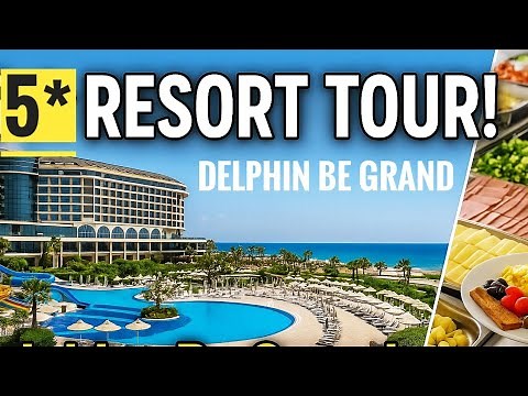 Inside Delphin Be Grand Resort Antalya 2026 | 5★ Luxury Hotel Tour & Review
