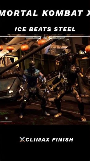 Mortal Kombat X Sub Zero vs Predator PS5 Climax Finish | Metal Hunter Gameplay | Action Games