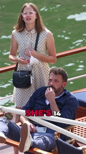 Ben Affleck's Daughter Violet Teases Him