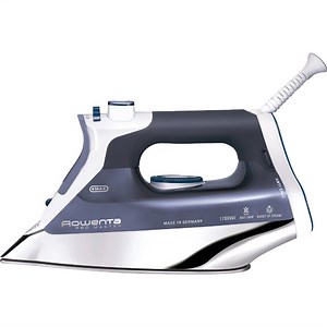 Rowenta Pro Master Iron for Clothes, Stainless Steel Soleplate, 400 Microsteam Holes, 1775 Watts, Black & Green DW8360