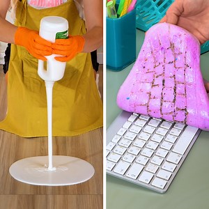 236K views · 98 reactions | Rezept für Heimwerken mit SAUBEREM SCHLEIM für schwer zugängliche Stellen 什. | 5 Minuten Tricks SPIEL | Facebook