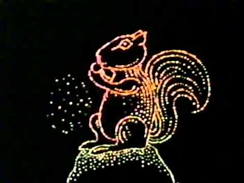 Classic Sesame Street animation - It's a squirrel