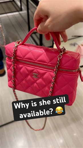 POV: you found the Chanel bag in your size #chanel #luxury #shopwithme Chanel vanity bag with chain