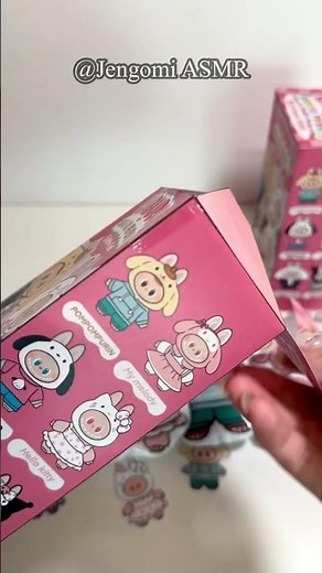 [🐰Paper Craft🐰] Labubu X Sanrio Friends BlindBox. #blindbox #diy #papercraft #squishy #labubu