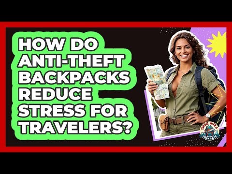 How Do Anti-theft Backpacks Reduce Stress For Travelers? - Travel With A Backpack