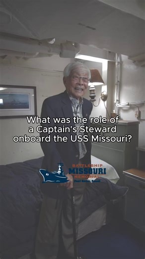 What did a Captain's Steward do onboard the USS Missouri? The Captain’s Steward took care of the Captain’s day-to-day needs — cooking meals, maintaining his quarters, handling laundry, setting the table, and more. Trained in hospitality, the Steward was responsible for the Captain’s daily care and comfort. It was a highly trusted role that required training, precision, and discretion. Hear it firsthand from Tobias Langcoon, who served as Captain's Steward from 1953 to 1955. Book your upgraded Ca