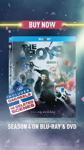 💥 To celebrate the release of The Boys: The Complete Season 4 on Blu-ray & DVD today, Collider is thrilled to exclusively share a deleted scene featuring Homelander at his most chilling 👀🩸 Are you grabbing Season 4 for your collection? | Collider.com