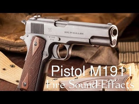 Pistol Sound | Pistol M1911 Gun Shots | Sound Effacts Bar