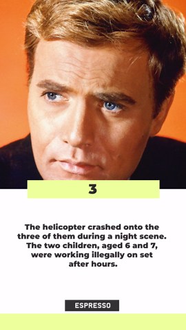 Vic Morrow: Three people died on the Twilight Zone set