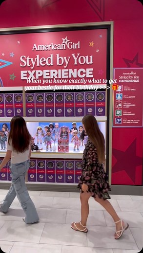 Looking for birthday gift ideas? Look no further 🎁✨ Styled By You is now available at all of our store locations. Plan your visit at americangirl.com/retail ⭐️ #AmericanGirl #AmericanGirlDoll #Birthday #BirthdayGift #BirthdayGiftIdeas #AmericanGirlStore | American Girl