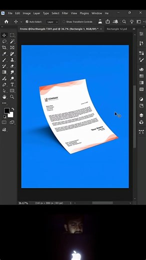 Tips for creating easily customizable letterhead templates Photoshop 2026 #grapichdesign