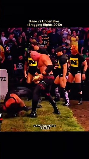 Kane vs Undertaker Buried alive match in 2010 🥵 #wwe #kane #undertaker