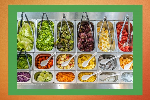 6 Grocery Stores Where the Salad Bar is the Star