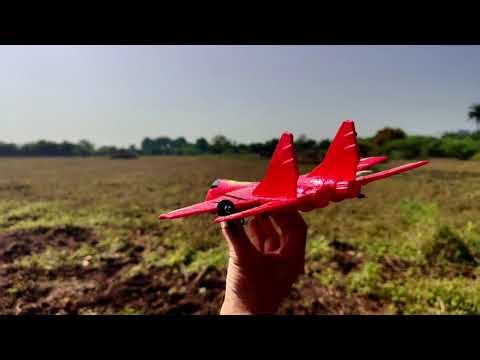 This Red RC Plane Flies Like a Real Fighter Jet 🔥 Best Remote Control Toy