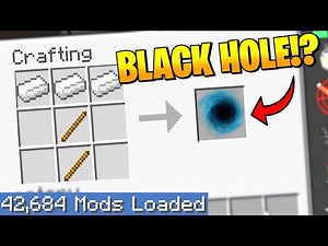 Largest Minecraft Modpack but EVERY crafting recipe is RANDOM 8