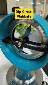 Dip Circle (Apparatus): Measuring Earth's Magnetic Field Inclination #labkafe #sciencefacts