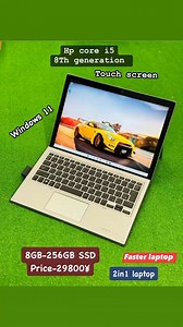 6.5K views | Hp core i5 8th generation 8GB-256GB SSD Price-29800¥ Windows 11 Charger and mouse free Cash on delivery ok For order inbox only our page | Tokyo electric & halal shop | Facebook