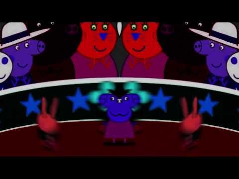 Richard & Edmond In Tricycle! - Peppa Pig (Sponsored By: Gamavision Csupo Effects)