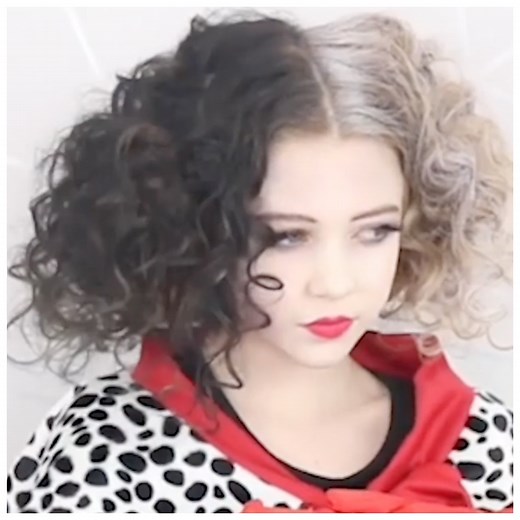 Mom Reveals Simple Step-by-Step Cruella de Vil Hair Tutorial! | 5-Minute Crafts GIRLY