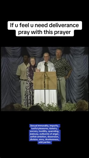 Deliverance Prayer by Derek Prince