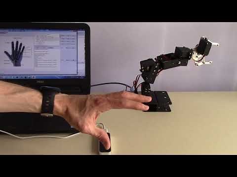 Robotic arm with gesture control