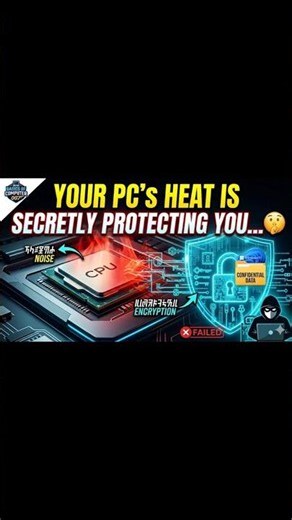 Your PC’s Heat is Secretly Protecting You… 🤫 #shorts