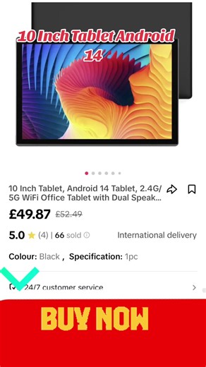 10 Inch Tablet Android 14 - Affordable Quality