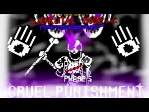 Undertale [Disbelief Papyrus Brutal/Master Mode Phase 5] Full Animation