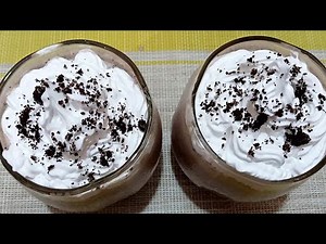 Starbucks Oreo Frappe Recipe - How to make Homemade Oreo Frappe - Quick & Easy to Make - Eat Happy