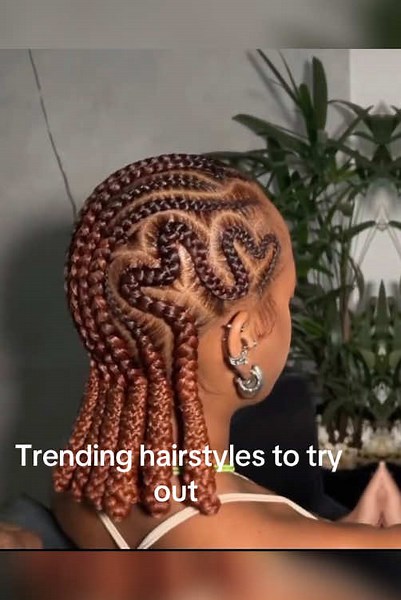New trending hairstyles ideas to try#hair #hairstyle #cornrows #boho #braids