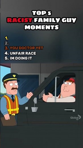 FAMILY GUYS CONTROVERSIAL MOMENTS #shorts