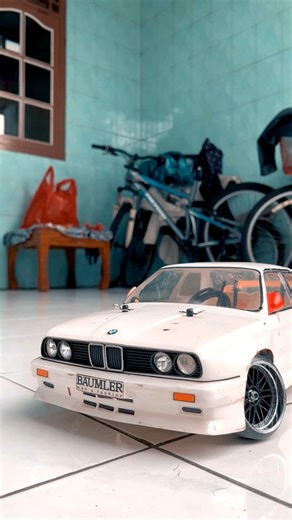 Rc Drift TT 02 With BMW M3 E30 #rcdrift #tt02 #ayukmainan