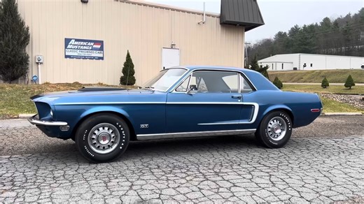 Restored 1968.5 Ford Mustang GT R-Code Coupe Proves You Don't Need a Fastback To Go Fast