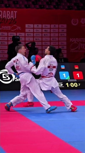 What a final in Male Kumite -60kg.🥋🤯