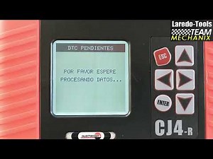 DIAGNÓSTICO CON ESCÁNER CJ4R