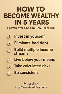 149K views · 1.7K reactions | How to Become Wealthy in 5 Years | 10 Proven Steps to Financial Freedom #financialfreedom | Money Mastery 2.0 | Facebook