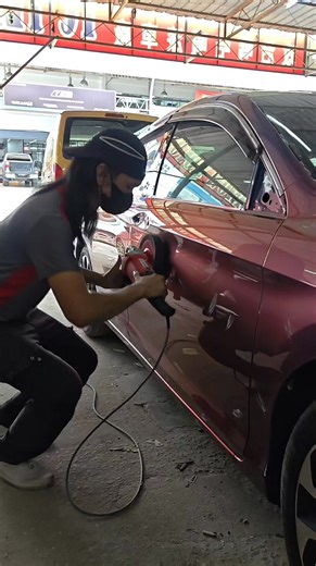 Wax/Seal (Crucial Final Step) Polishing removes a thin layer of the clear coat and offers zero protection on its own, leaving the fresh paint vulnerable. It is essential to protect the newly polished surface with a coat of quality car wax, sealant, or ceramic coating to preserve the shine and protect against UV rays and contaminants. #polishing #autodetailing #finishing #autocare #autobodyshop #carpainting #autobodypaint | TC TEE AUTO