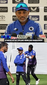 #SitanshuKotak clarifies the concept of bowler workload management! 💡 Further, the #TeamIndia batting coach hints at #MohammedSiraj's workload, and if there's a risk of a spike! 👀 #ENGvIND 👉 5th TEST | Starts THU, 31st July, 2:30 PM | Streaming on JioHotstar! | Star Sports