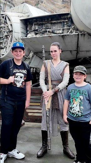 Meeting Rey Skywalker Star Wars Meet & Greet Hollywood Studios at Disney World