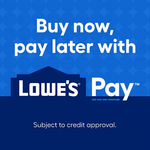 Transform your home with flexible payments. Equal monthly payments over time with Lowe’s Pay. | Synchrony