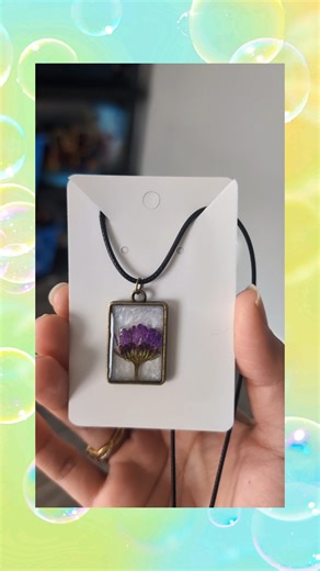 👉 resin earrings fail turned into stunning pendant#resinart #handmade#resinartist