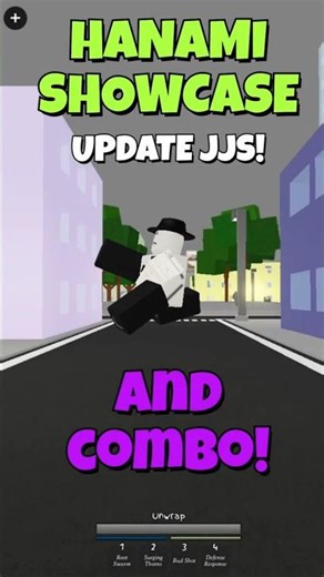 Hanami Showcase! Jjs Update! #roblox #jjk #jujutsushenanigans