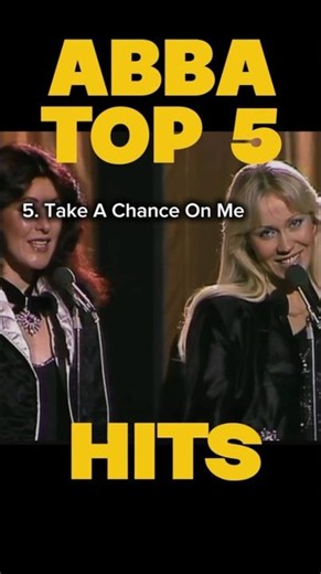 ABBA’s five biggest hits of all time 👑🎶