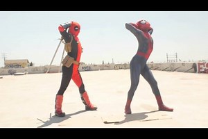 517K views · 1.2K reactions | Spiderman & Deadpool dance my new remix! ELEGIBO 2016 (DJ RUBEN & FREE WAVES REMIX) Free Download Song: https://www.hive.co/l/m62g Video credit: D Piddy | DJ Ruben | Facebook