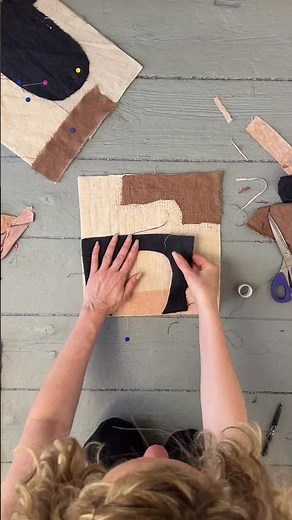 Turning Fabric Scraps into Creative Textile Art | Sustainable Stitching Ideas