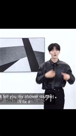 Jaemin's Refreshing Shower Routine