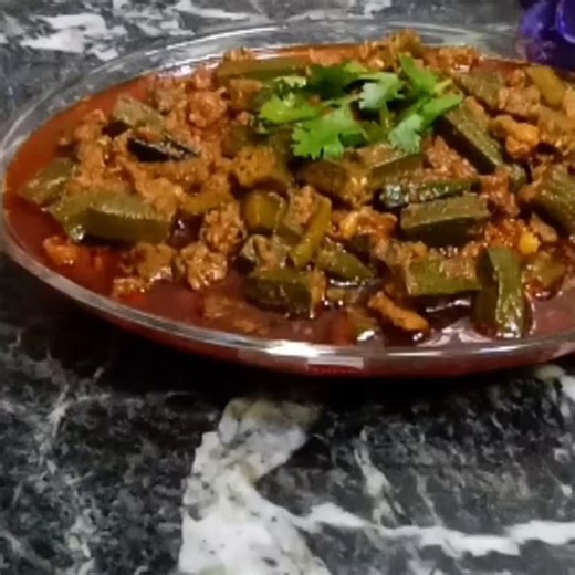 bhindi keema recipe l #shortsfeed #ytshorts #trendingshorts