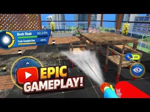 Cleaning Simulator Wash Games